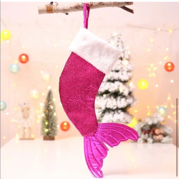 Sparkling Mermaid Tail Stockings - Picture 3 of 5